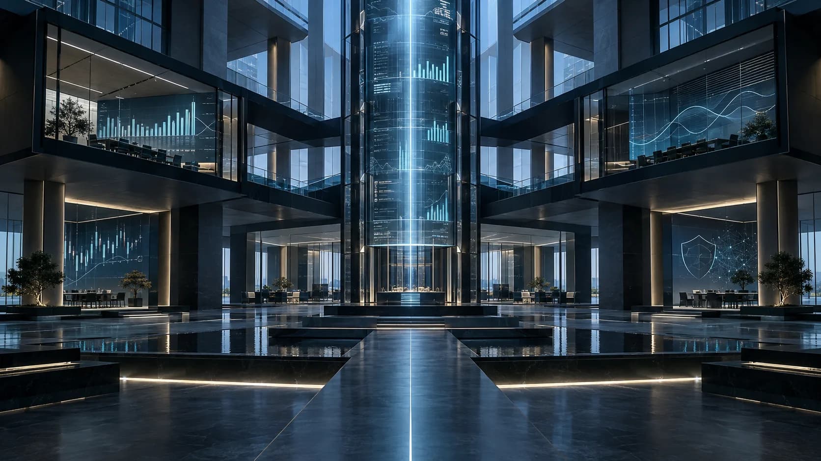 Connected banking intelligence architecture